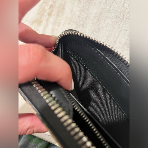 NEW BURBERRY VINTAGE CHECK LARGE ZIPAROUND E-CANVAS WALLET CLUTCH - Picture 5 of 5